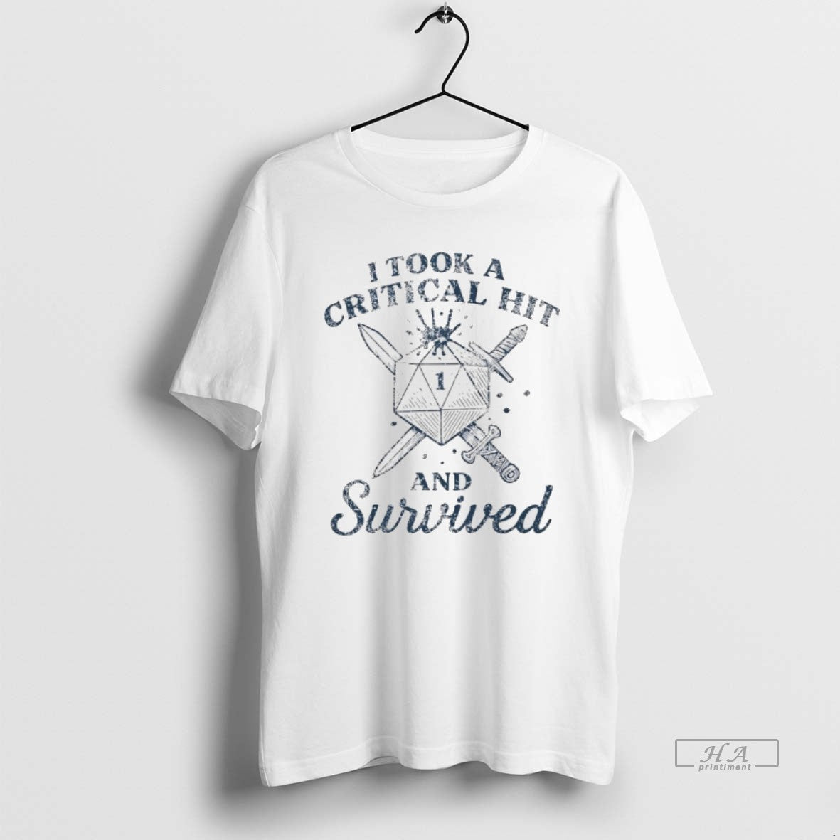 Official I Took A Critical Hit And Survived T-Shirts, Hoodie, Sweatshirt | DripVista.com