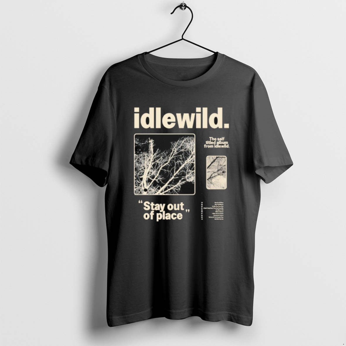 Official Idlewild 2025 Tour Stay Out Of Place T-Shirts, Hoodie, Sweatshirt | DripVista.com