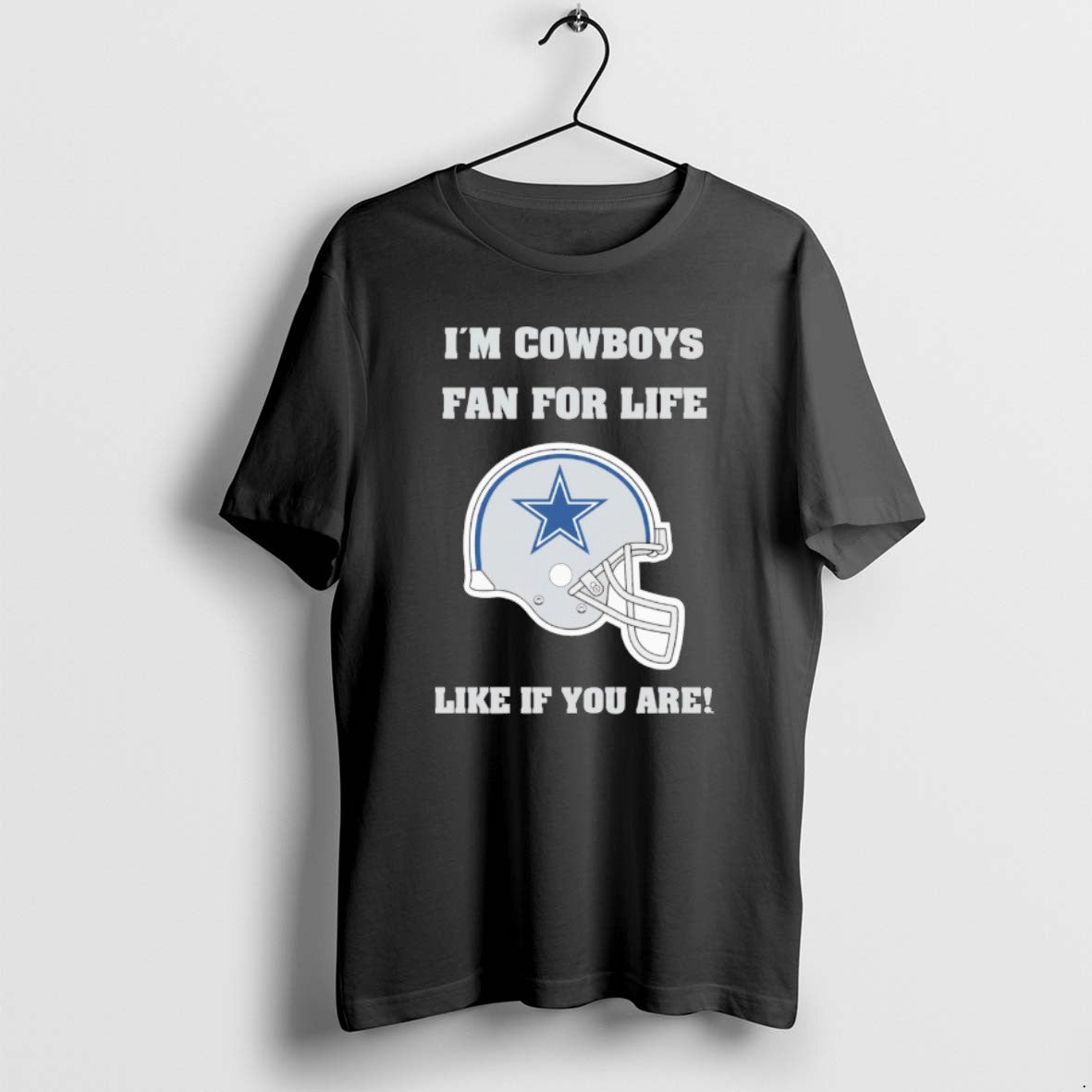 Official Im Cowboys Fan For Life Like If You Are Dallas Cowboys Helmets T-Shirts, Hoodie, Sweatshirt | DripVista.com