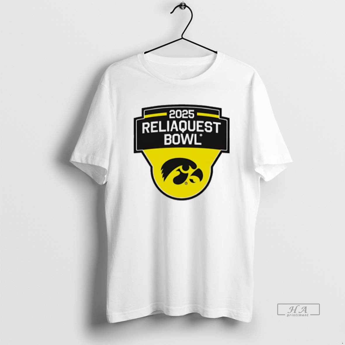 Official Iowa Hawkeyes 2025 Reliaquest Bowl Logo T-Shirts, Hoodie, Sweatshirt | DripVista.com