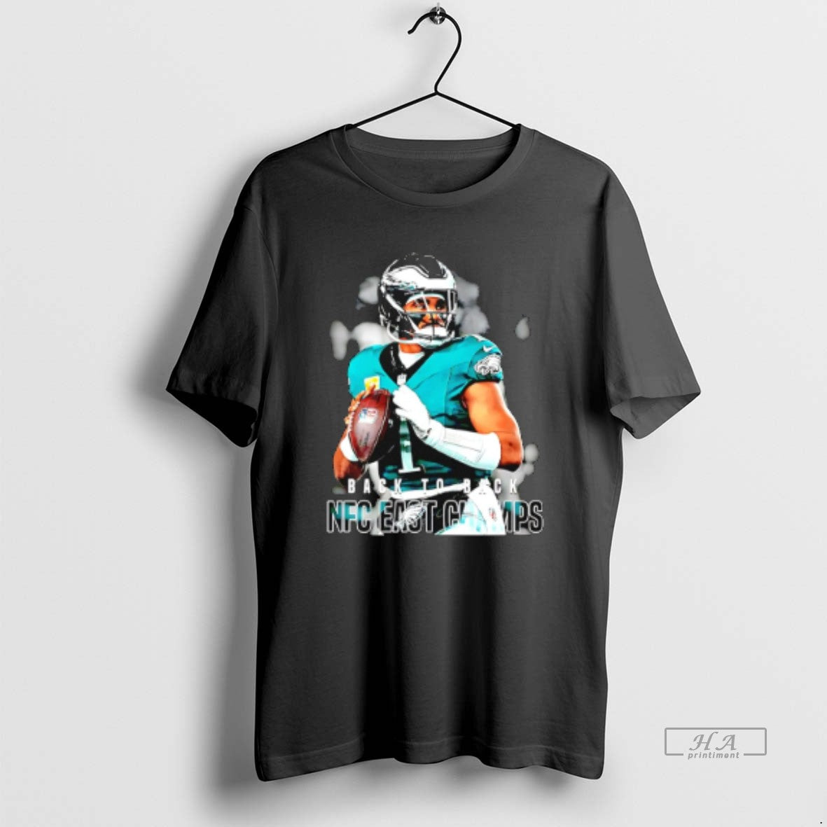 Official Jalen Hurts 2025 Back To Back Nfc East Champs T-Shirts, Hoodie, Sweatshirt | DripVista.com