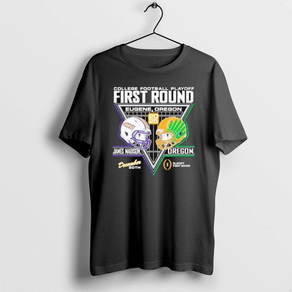 Official James Madison Dukes Football 2025 College Football Playoffs 1st Round Match Up Dec 20 T-Shirts, Hoodie, Sweatshirt