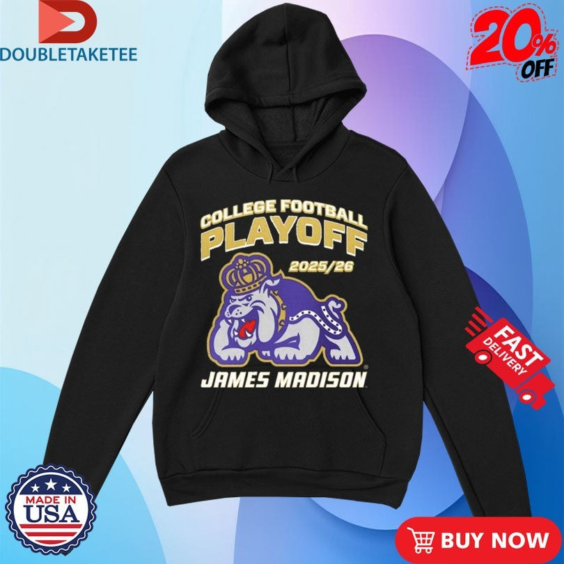 Official James Madison Dukes JMI 2025 26 College Football Playoff Mascot Shirts