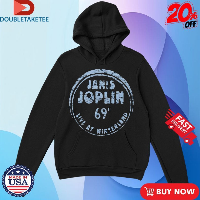 Official Janis Joplin Live At Winterland 69 Shirts