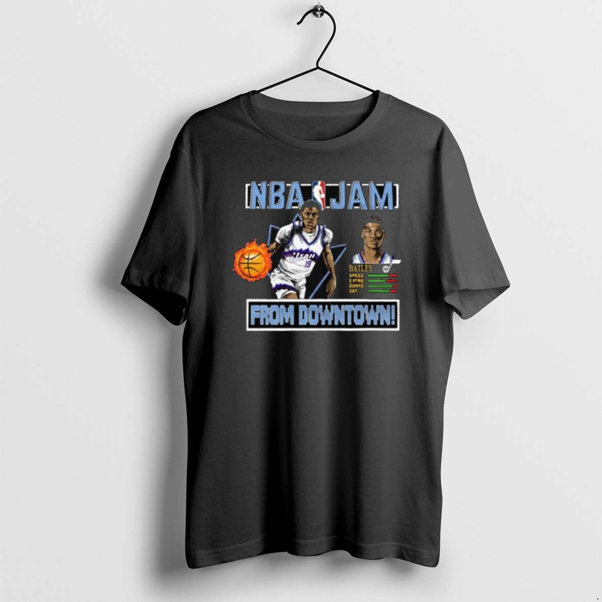 Official Jazz Ace Bailey Nba Jam From Downtown Long Sleve T-Shirts, Hoodie, Sweatshirt | DripVista.com