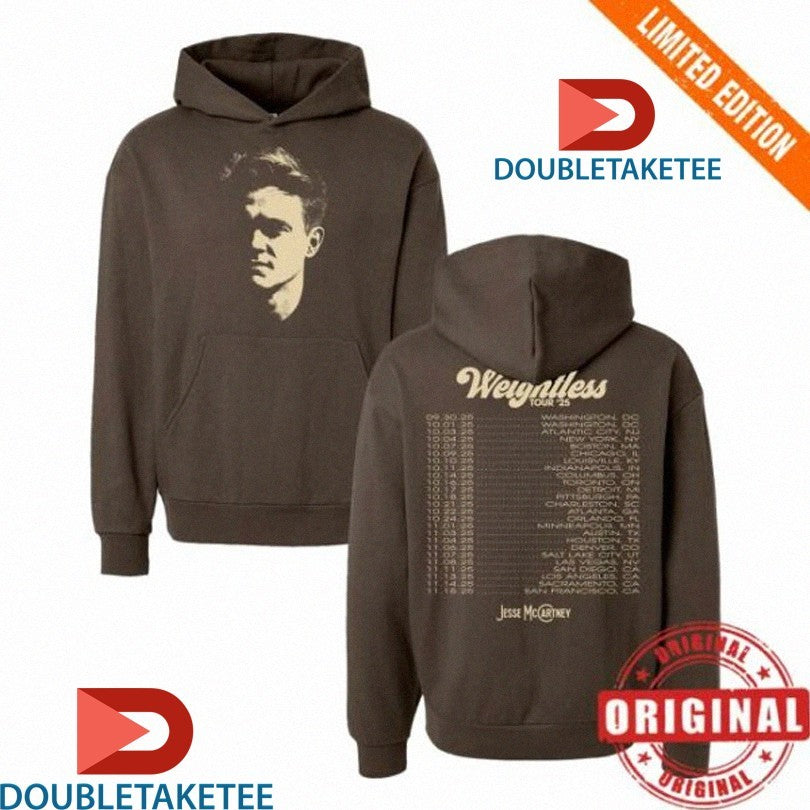 Official Jesse Mccartney Face Tour 2025 Shirts