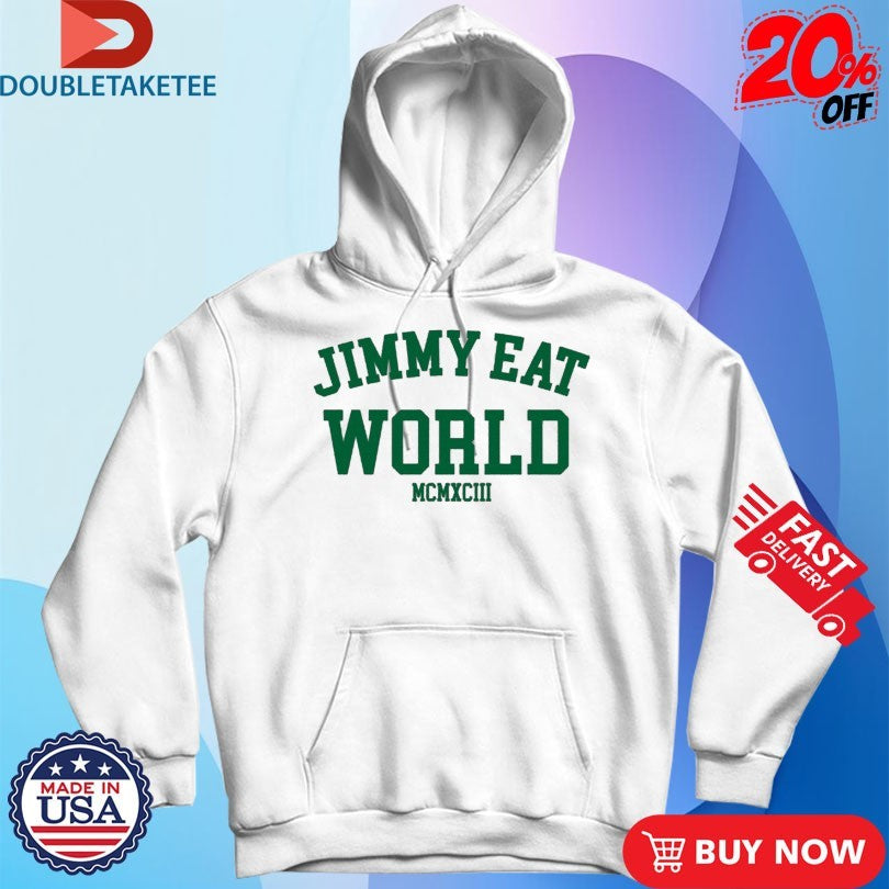 Official Jimmy Eat World ’93 Alumni Numerals Shirts