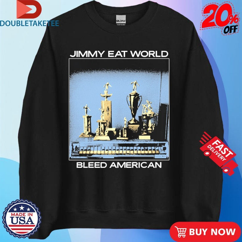 Official Jimmy Eat World Bleed American Album Trophies Shirts