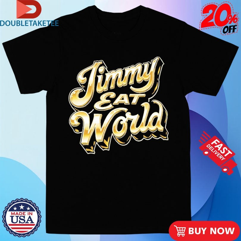 Official Jimmy Eat World Chrome Logo Shirts