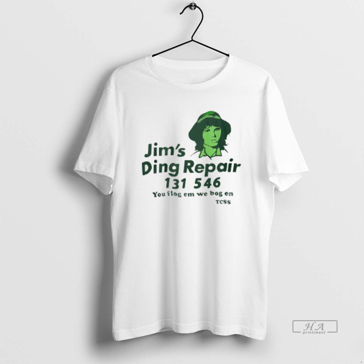 Official Jims Ding Repair 1311 546 You Flog Em We Bog Em T-Shirts, Hoodie, Sweatshirt | DripVista.com