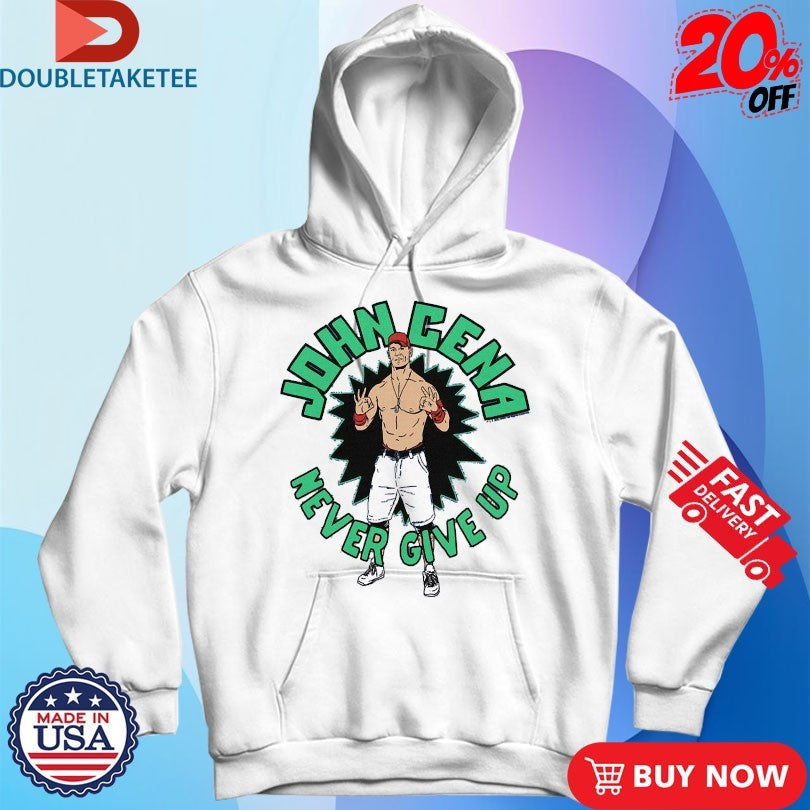 Official John Cena Never Give Up Shirts