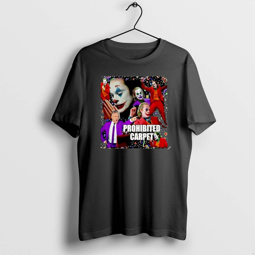 Official Joker Prohibited Carpet Graphic Christmas T-Shirts, Hoodie, Sweatshirt | DripVista.com
