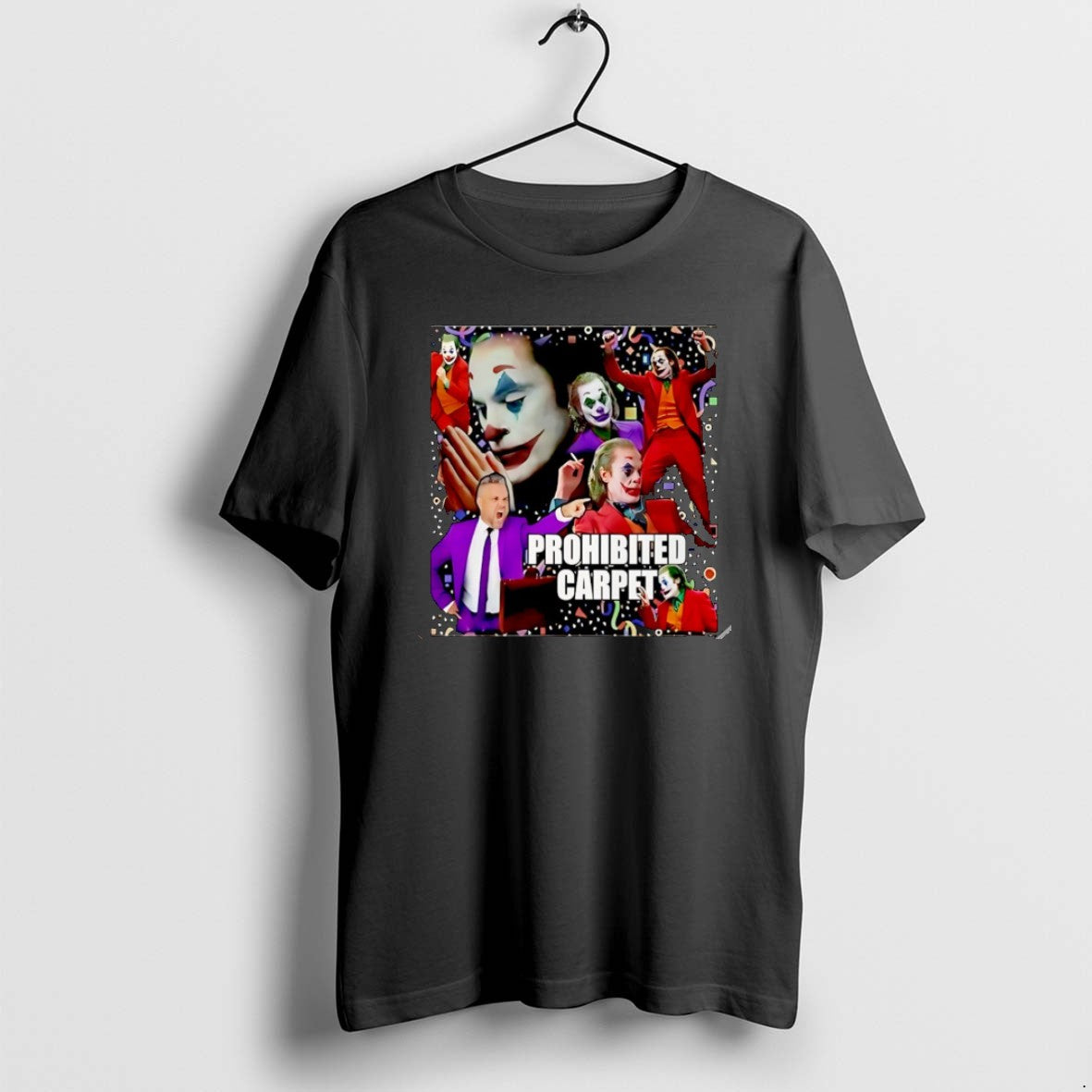 Official Joker Prohibited Carpet Graphic Christmas T-Shirts, Hoodie, Sweatshirt | DripVista.com