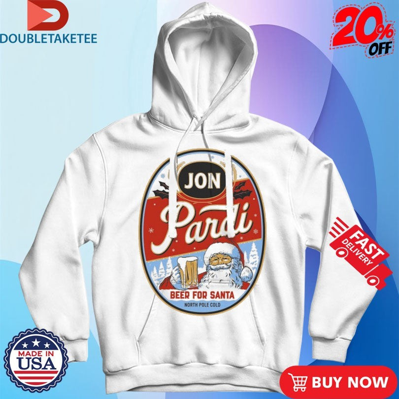 Official Jon Pardi Beer For Santa North Pole Cold Merry Christmas Shirts