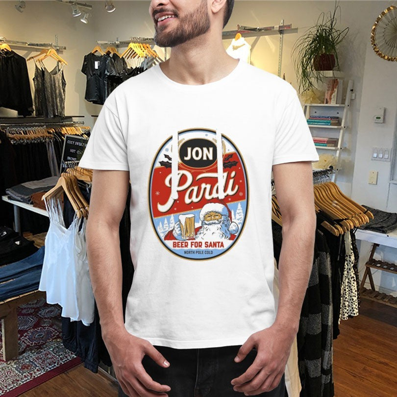 Official Jon Pardi Beer For Santa North Pole Cold Merry Christmas Shirts