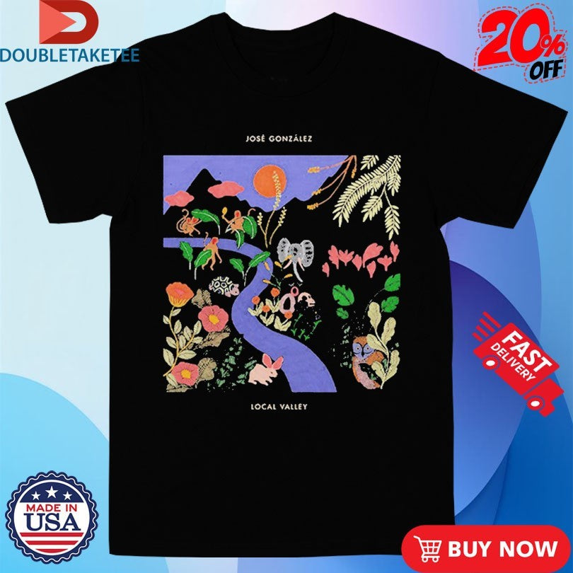 Official Jose Gonzalez Local Valley Album Shirts