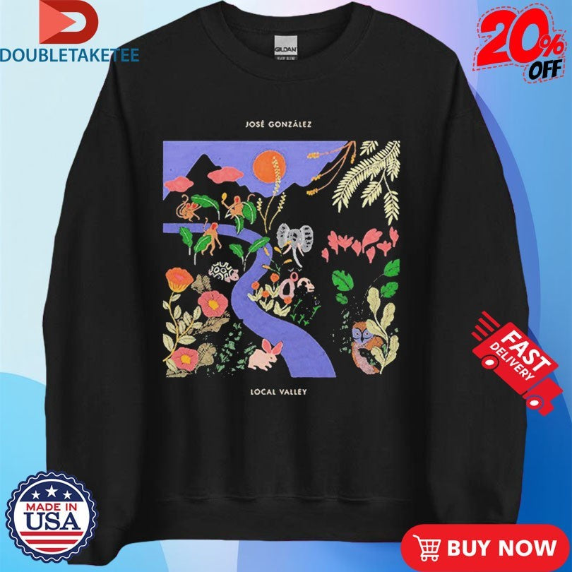 Official Jose Gonzalez Local Valley Album Shirts
