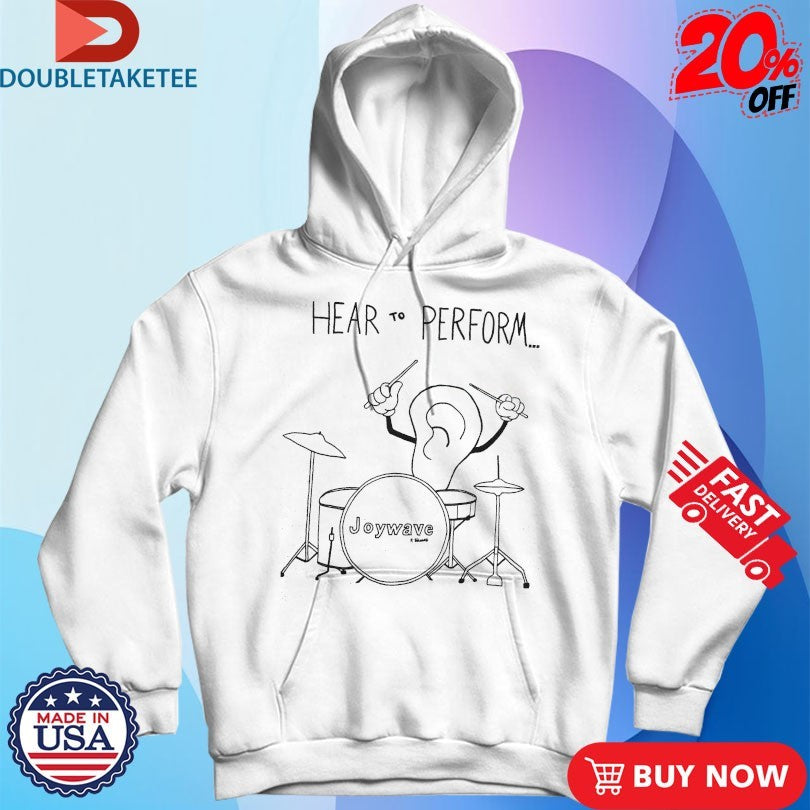 Official Joywave Hear To Perform Ear Shirts