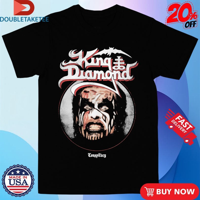 Official King Diamond Conspiracy Album Shirts