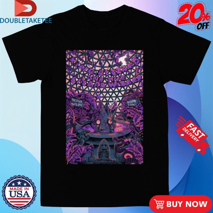 Official King Gizzard And The Lizard Wizard 12.7.2025 Brisbane AUS Shirts