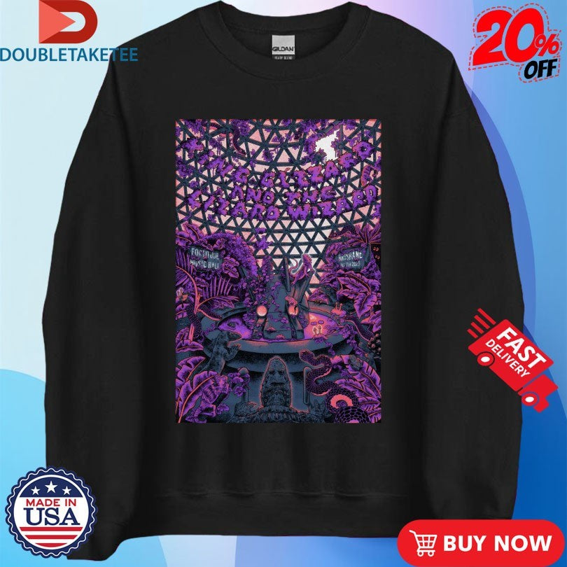 Official King Gizzard And The Lizard Wizard 12.7.2025 Brisbane AUS Shirts