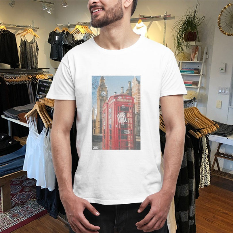 Official Kith London Graffiti Booth Shirts