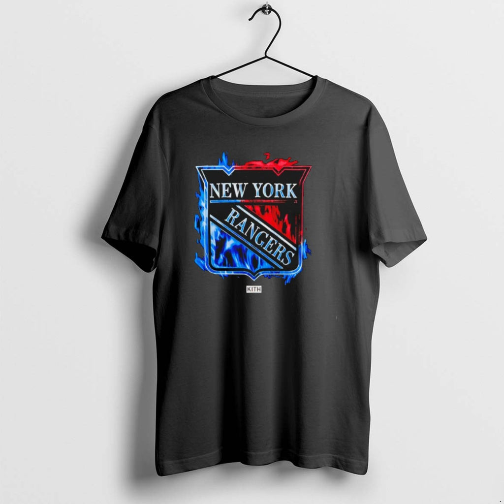 Official Kith For The New York Rangers Fire Vintage Jones T-Shirts, Hoodie, Sweatshirt | DripVista.com