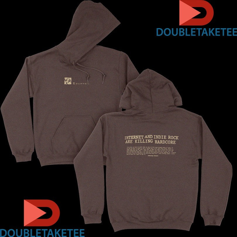 Official Knumears Internet And Indie Rock Are Killing Hardcore Shirts