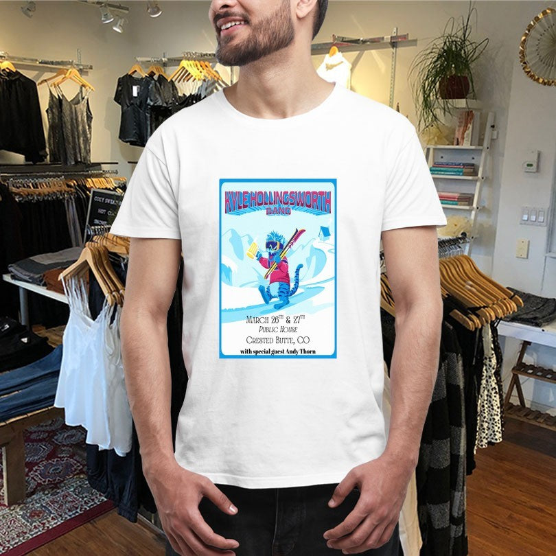 Official Kyle Hollingsworth Band Public House Crested Butte CO Mar 26-27 2026 Shirts