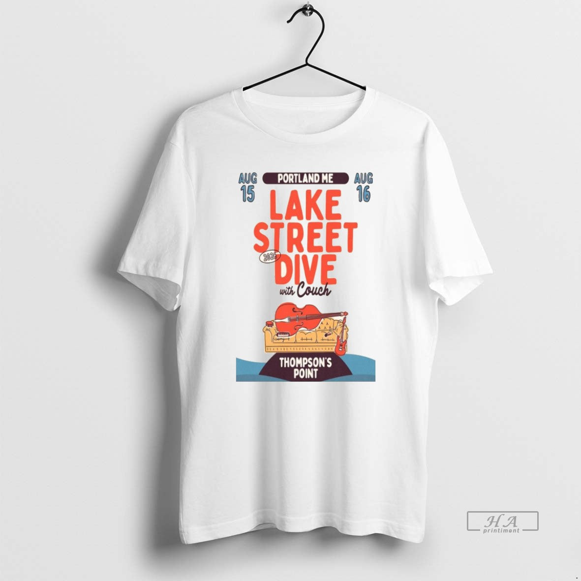 Official Lake Street Dive Portland Maine Summer 2026 T-Shirts, Hoodie, Sweatshirt | DripVista.com