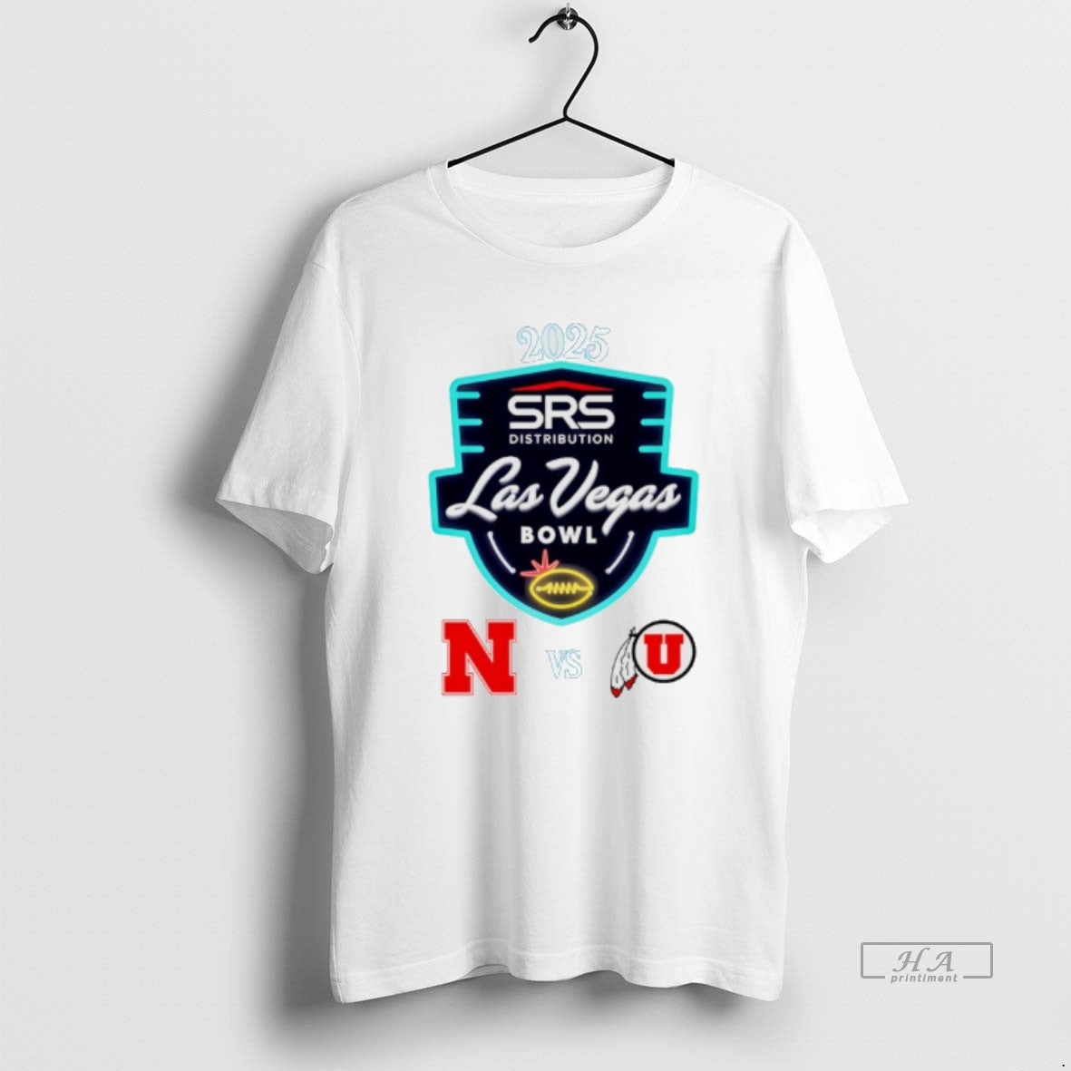 Official Las Vegas Bowl 2025 Nebraska Vs Utah T-Shirts, Hoodie, Sweatshirt | DripVista.com