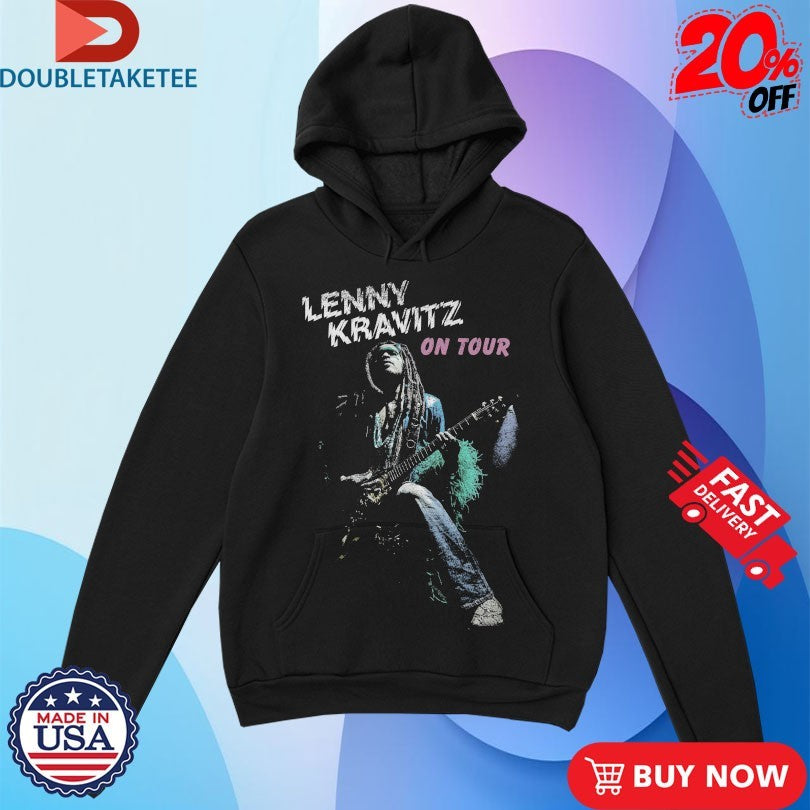 Official Lenny Kravitz On Tour Photo Shirts