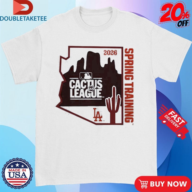 Official Los Angeles Dodgers 2026 Spring Training Cactus League Influx Ball Shirts