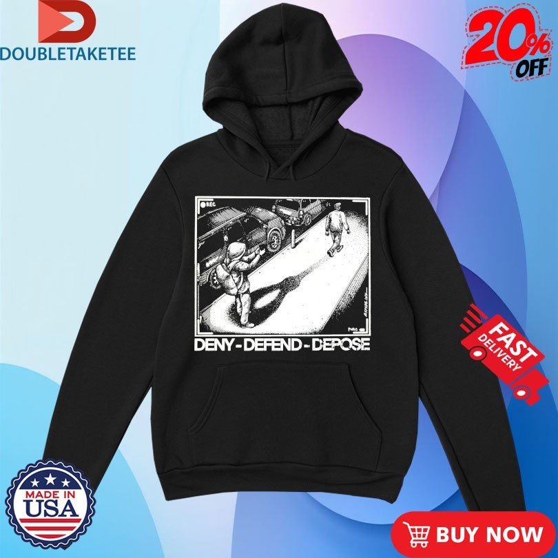 Official Luigi Mangione Deny Defend Depose Shirts