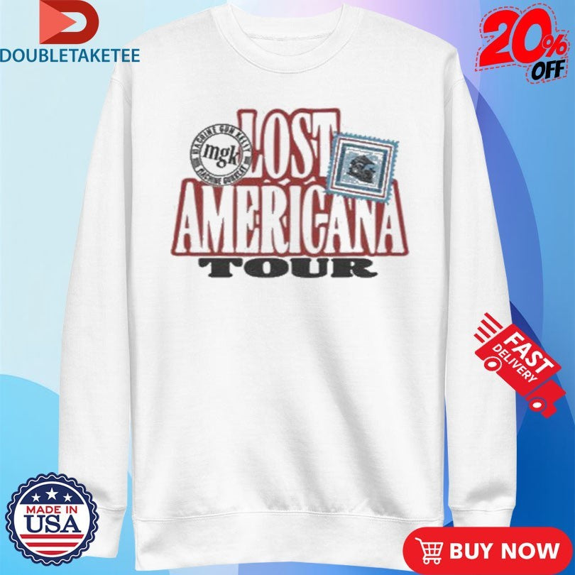 Official Machine Gun Kelly Lost Americana Tour 2025 2026 Shirts