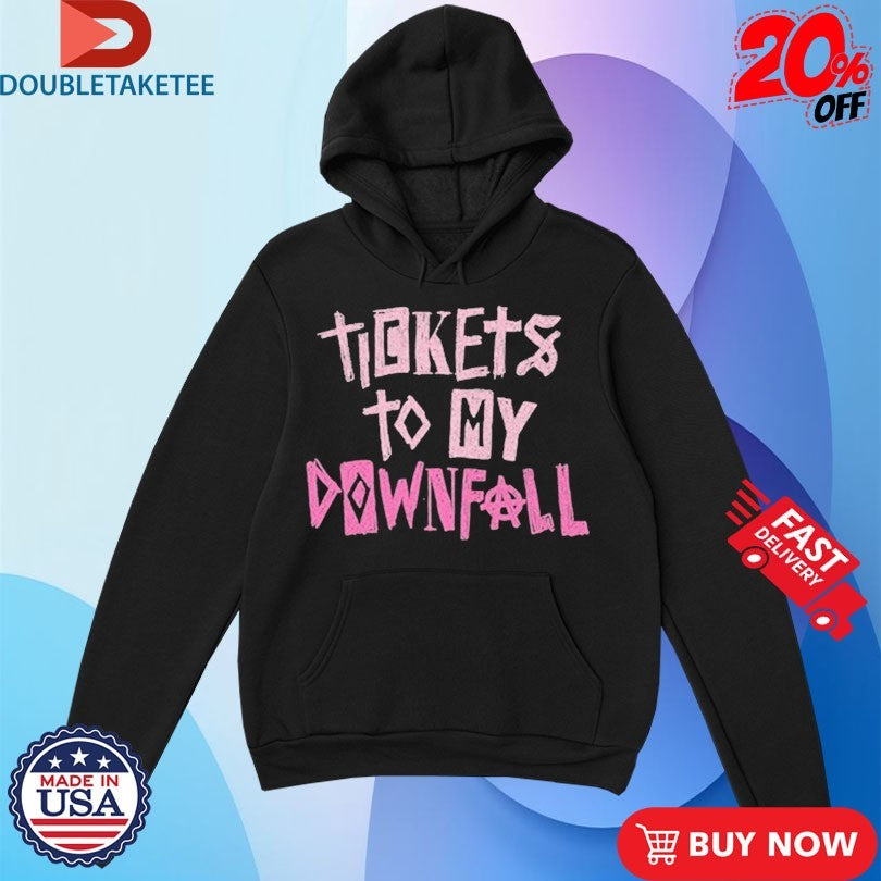 Official Machine Gun Kelly Tickets To My Downfall Shirts