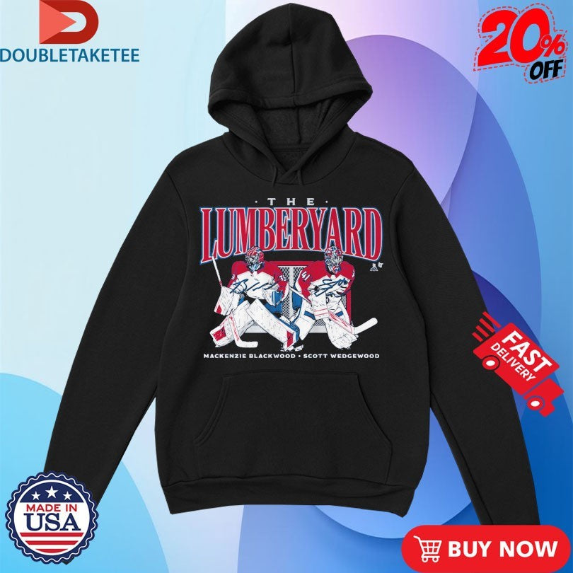 Official Mackenzie Wedgewood And Scott Blackwood The Lumberyard Colorado Avalanche Shirts