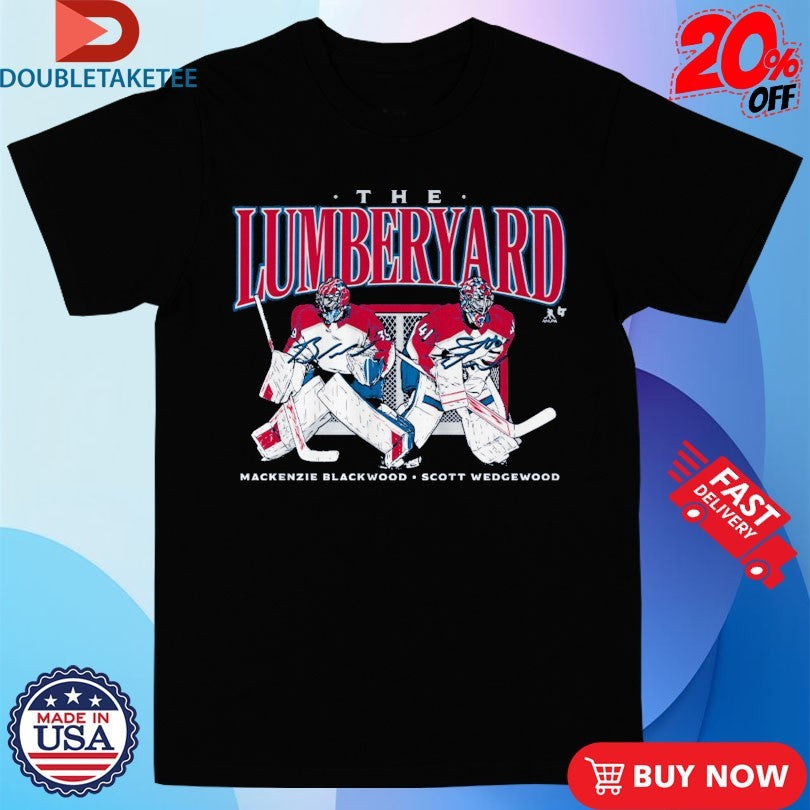 Official Mackenzie Wedgewood And Scott Blackwood The Lumberyard Colorado Avalanche Shirts