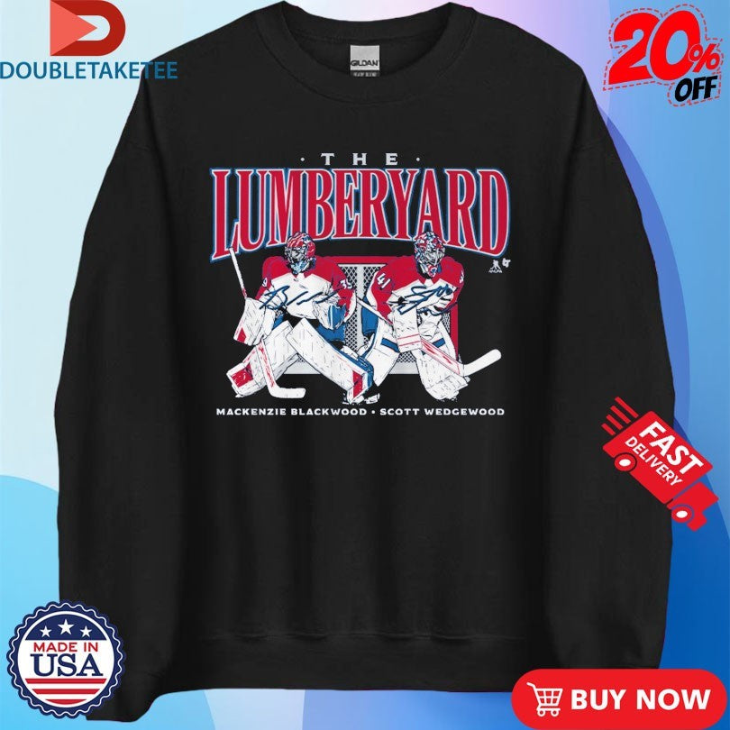Official Mackenzie Wedgewood And Scott Blackwood The Lumberyard Colorado Avalanche Shirts