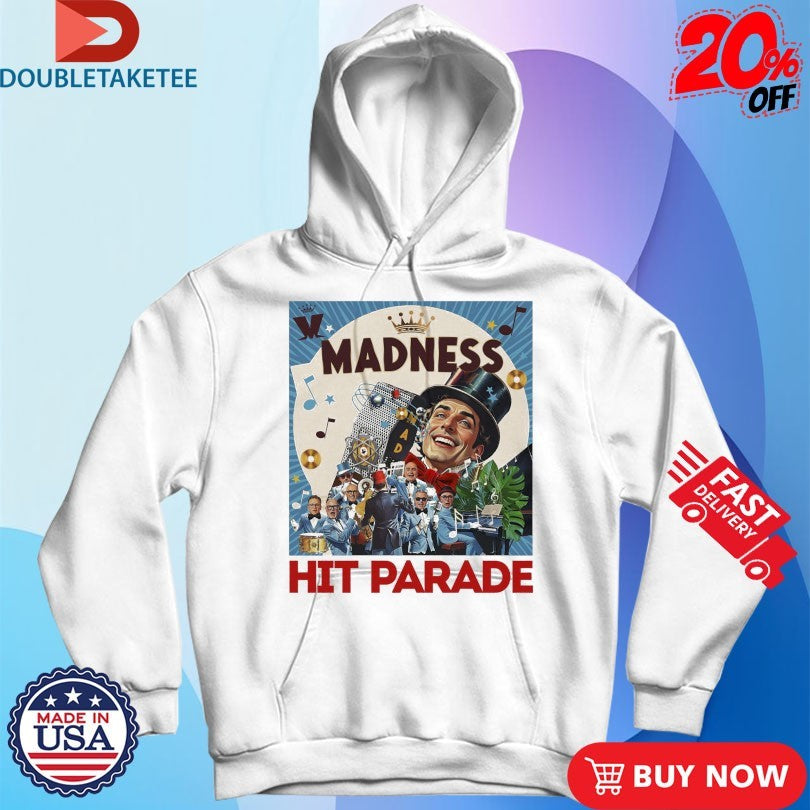 Official Madness Hit Parade Album Shirts