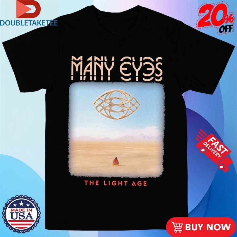 Official Many Eyes The Light Age Album Cover Shirts
