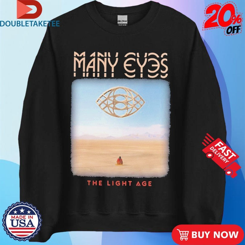 Official Many Eyes The Light Age Album Cover Shirts
