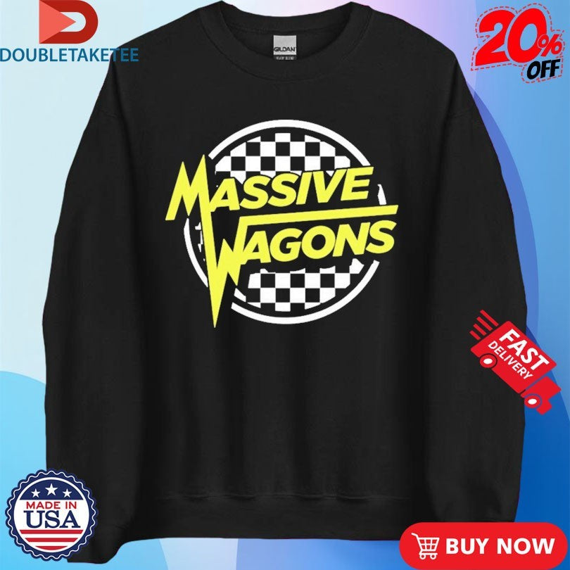 Official Massive Wagons Checkered Skater Shirts
