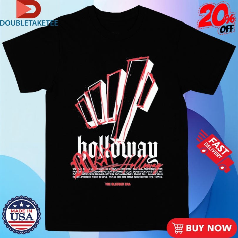 Official Max Holloway The Blessed Era Signature Shirts