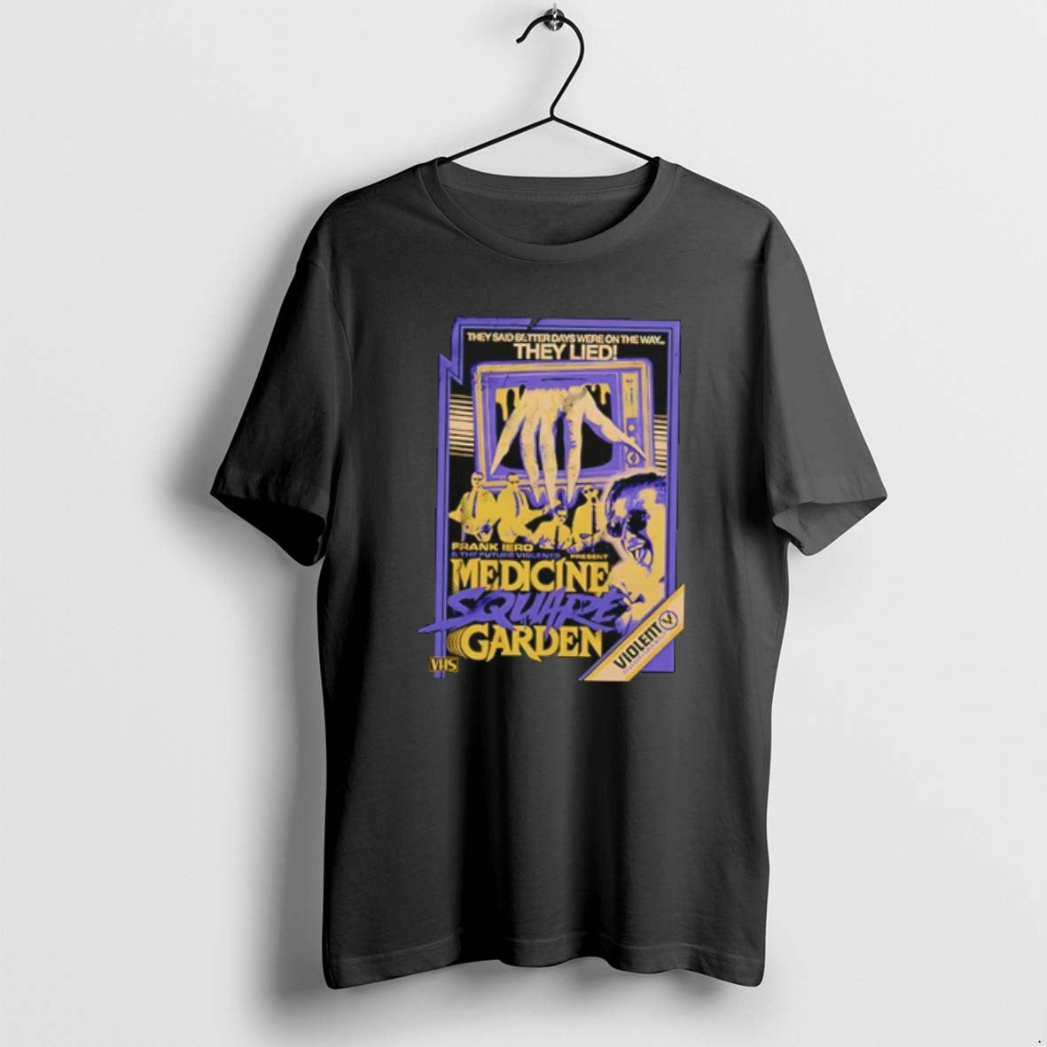Official Medicine Square Garden Frank Iero And The Future Violents Retro T-Shirts, Hoodie, Sweatshirt | DripVista.com