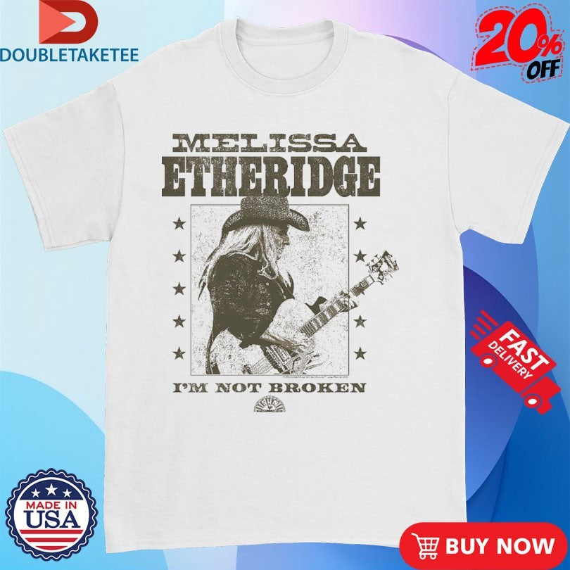 Official Melissa Etheridge I’m Not Broken Guitar Shirts