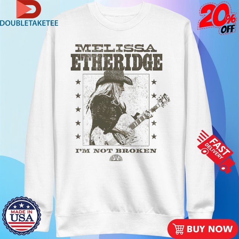 Official Melissa Etheridge I’m Not Broken Guitar Shirts