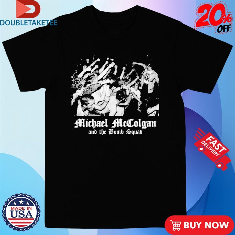 Official Michael McColgan &amp; The Bomb Squad Live Photo Shirts
