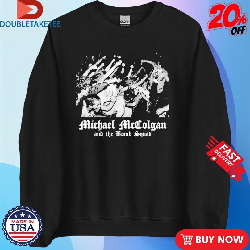 Official Michael McColgan &amp; The Bomb Squad Live Photo Shirts