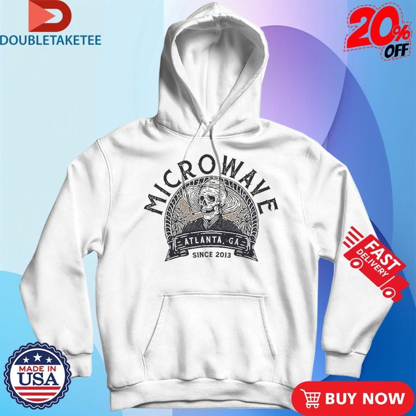 Official Microwave Atlanta GA Since 2013 Straw Hat Cigarettes Shirts